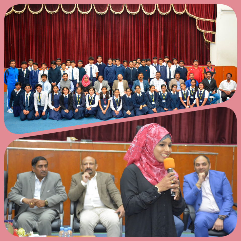 Indian Weightlifter Inspires ISB Students 