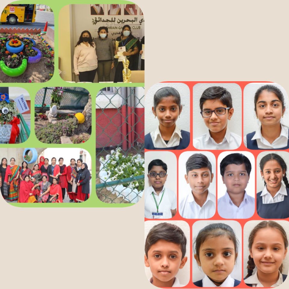 The Indian School Excels in Bahrain Garden Club Contests