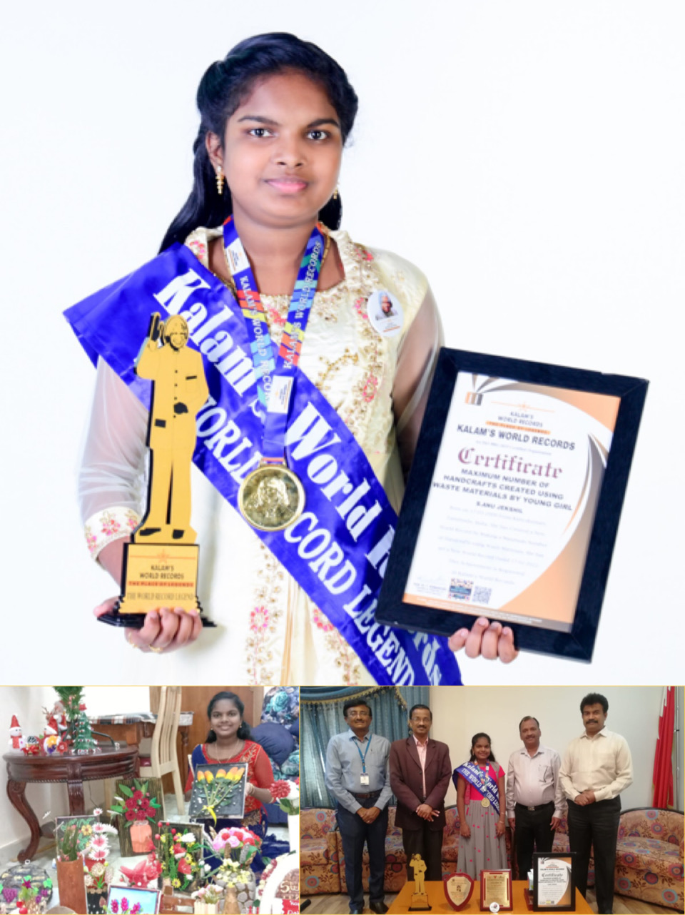 ISB Student Enters Kalam’s World Records