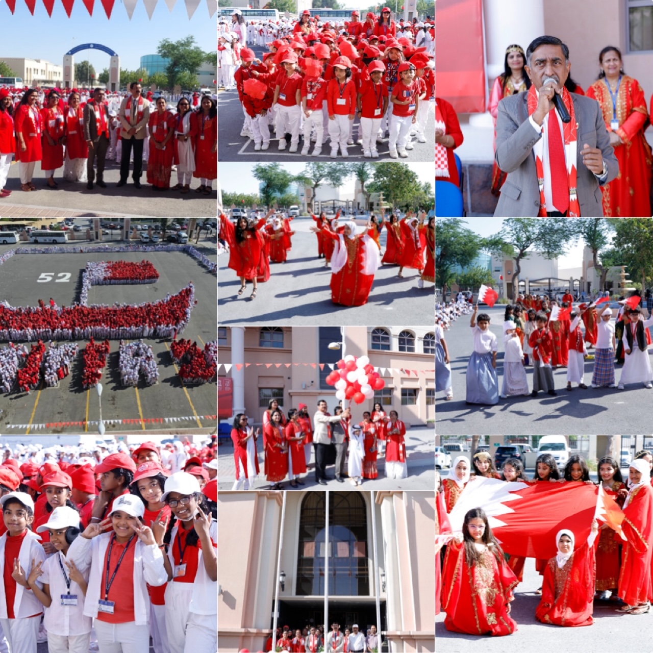 ISB  Riffa Campus celebrates 52nd Bahrain National Day  