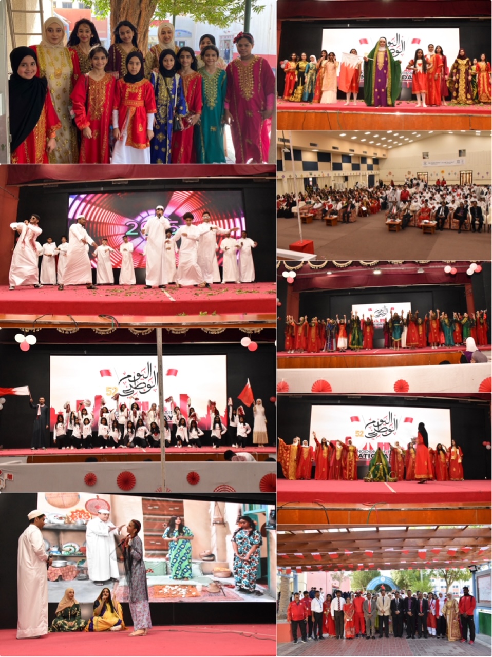 The Indian School celebrates Bahrain National Day