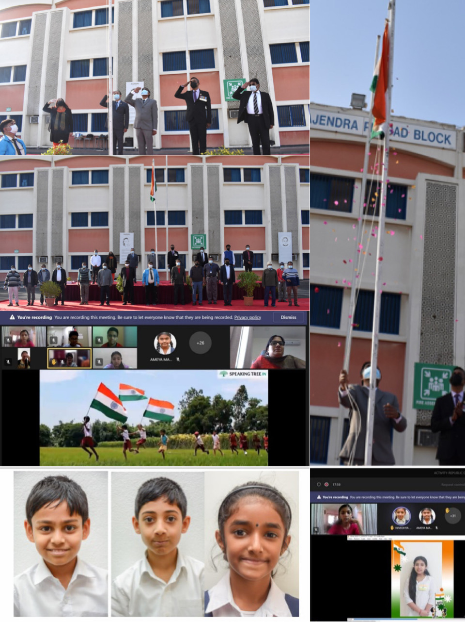 Indian School  Celebrates Republic Day 