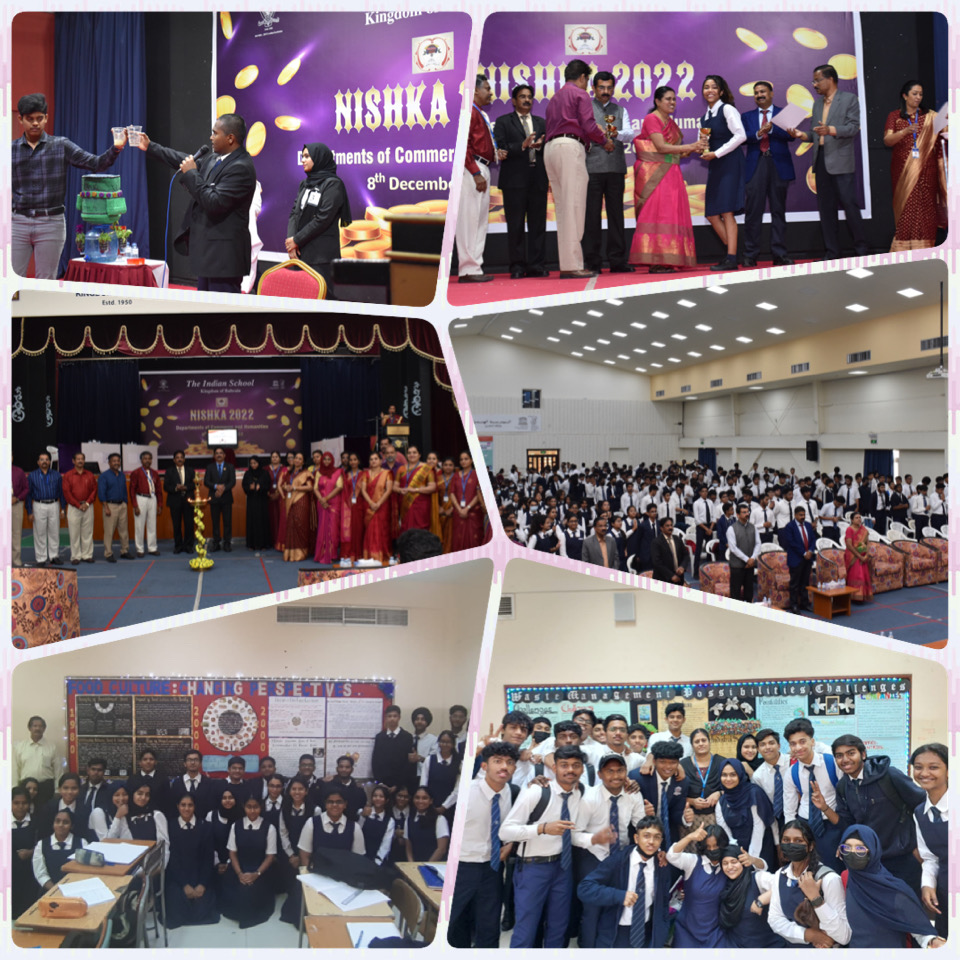 Indian School Celebrates Commerce Day Nishka
