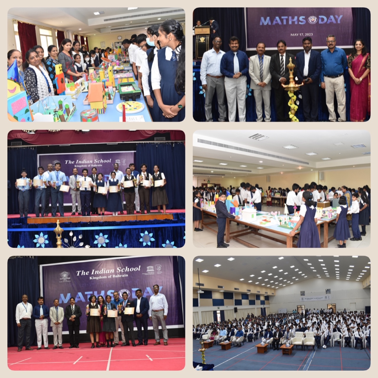 Indian School Celebrates Maths Day 2023